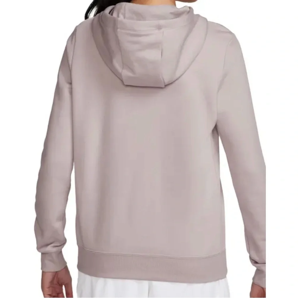 NWT Nike Sportswear Club Fleece Hoodie PLATINUM VIOLET/ WHITE